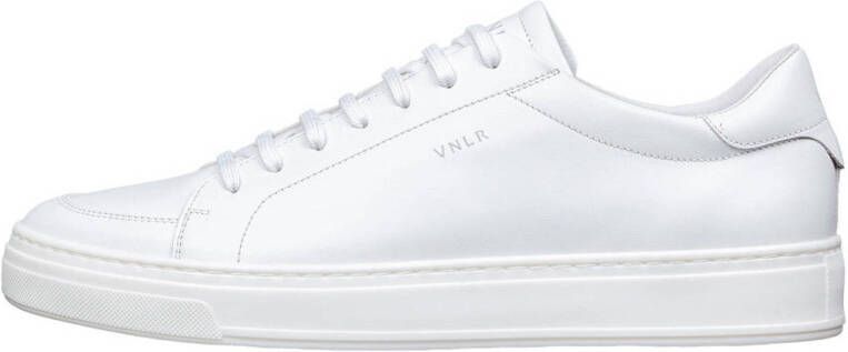 Van Lier Barossa leren sneakers wit