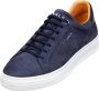 Van Lier Barossa suède sneakers donkerblauw - Thumbnail 5