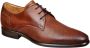 Van Lier Erasmo leren veterschoenen cognac - Thumbnail 2