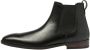 Van Lier leren chelsea boots zwart - Thumbnail 3