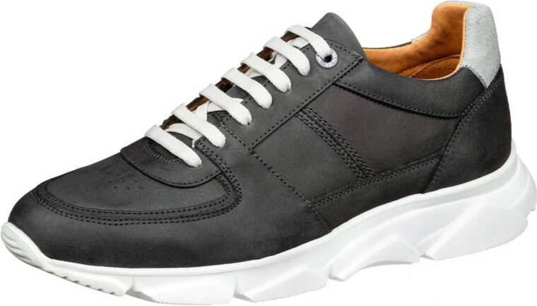 Van Lier Luca nubuck sneakers grijs