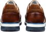 Van Lier Positano leren sneakers bruin cognac - Thumbnail 3