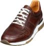 Van Lier Positano leren sneakers cognac - Thumbnail 3