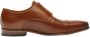 Van Lier Rhodes leren gespschoenen cognac - Thumbnail 5