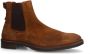 Van lier Cognac suède chelsea boots - Thumbnail 3