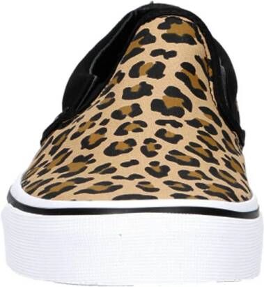 VANS Classic Slip-On Animalier sneakers zwart campel