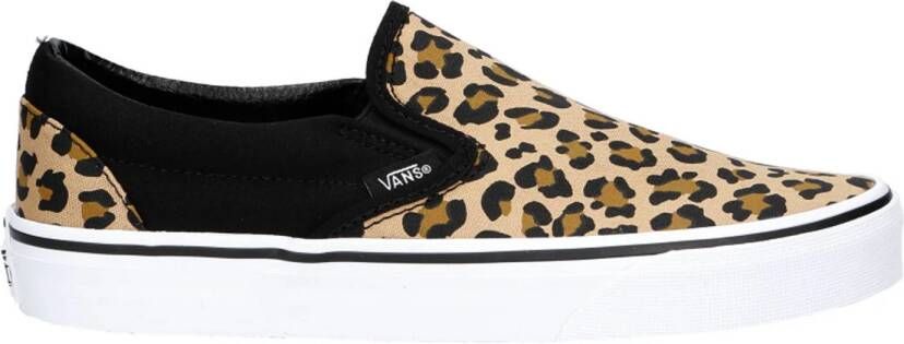 VANS Classic Slip-On Animalier sneakers zwart campel