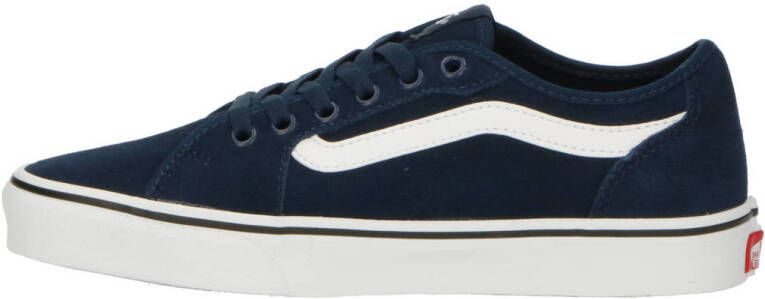 VANS Filmore Decon suède sneakers donkerblauw wit