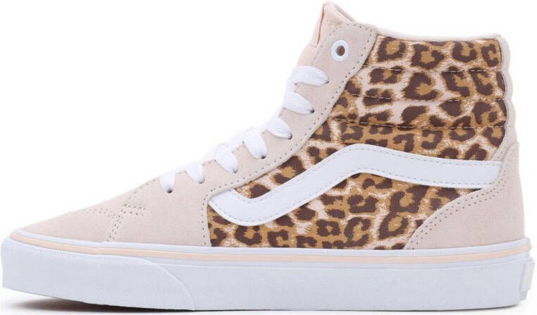 VANS Filmore Hi sneakers roze dierenprint