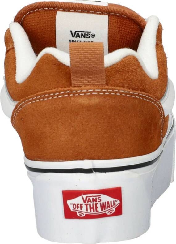 VANS KNU Stack suède sneakers cognac