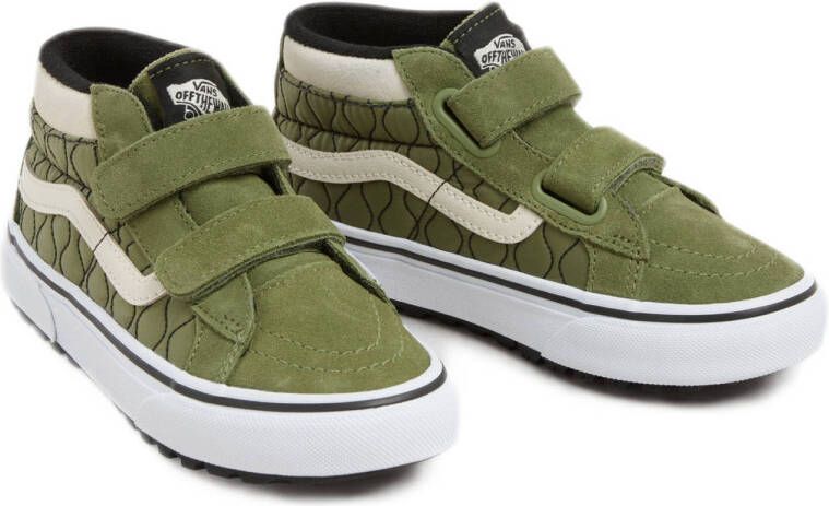 VANS MTE SK8-Mid Reissue sneakers groen lichtroze