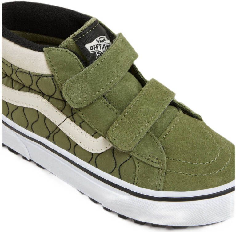 VANS MTE SK8-Mid Reissue sneakers groen lichtroze