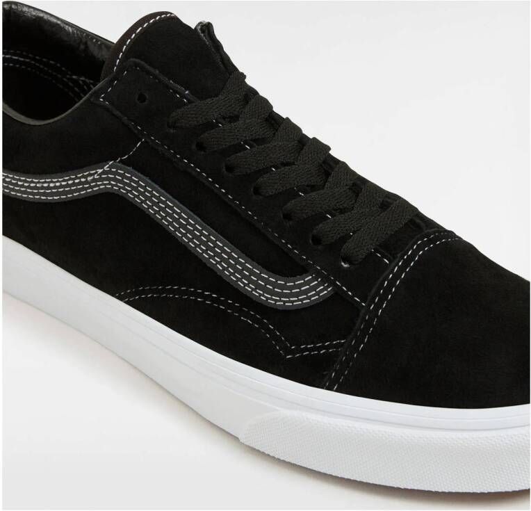 VANS Old Skool Suède suède sneakers zwart wit