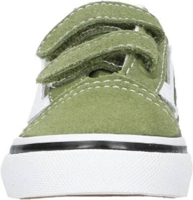 VANS Old Skool V Color Theory sneakers groen wit