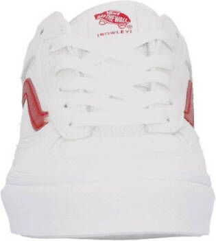 VANS Rowley Classic sneakers wit rood