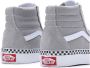 Vans SK8-Hi Checkerboard Foxing sneakers grijs Suede Meerkleurig 33 - Thumbnail 3