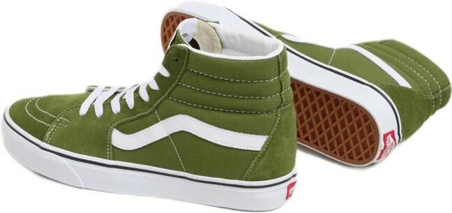 VANS SK8-Hi suède sneakers groen