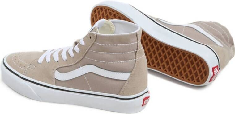 VANS SK8-Hi Tapered suède sneakers ecru