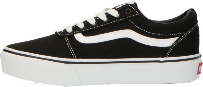 VANS Ward Platform sneakers zwart wit