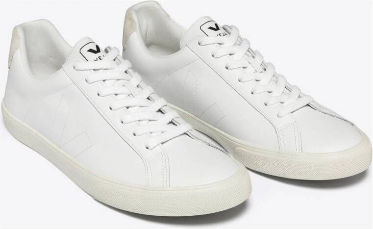 Veja Esplar leren sneakers wit