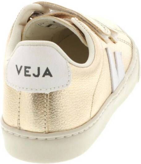 Veja leren sneakers goud