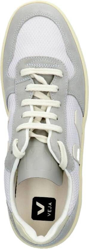 Veja leren sneakers lichtgrijs wit