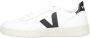 Veja V-10 den Patch Logo Geperforeerde Details Rubberen Zool White - Thumbnail 6