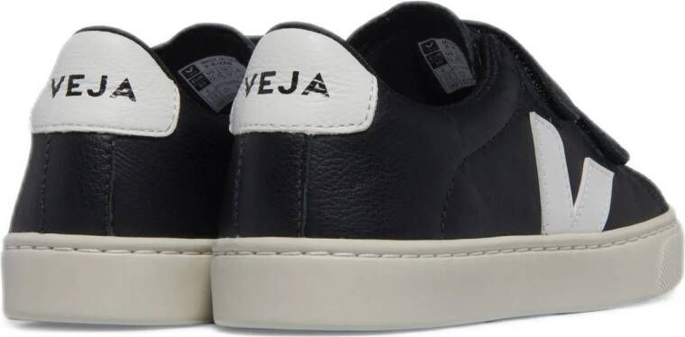 Veja leren sneakers zwart