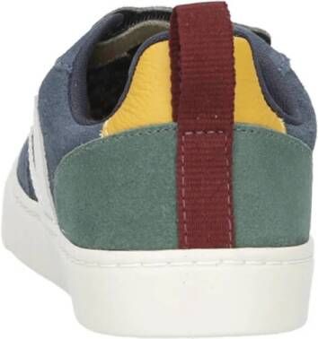 Veja SMALL V-10 leren sneakers donkerblauw multi