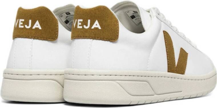 Veja URCA leren sneakers wit camel