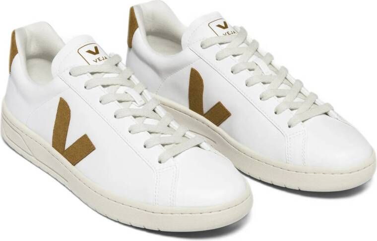 Veja URCA leren sneakers wit camel