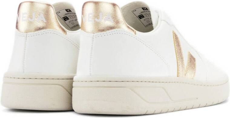 Veja V-10 leren sneakers wit