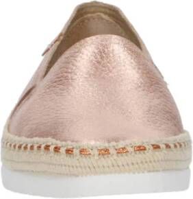 Verbenas Noa Nucleo metal leren espadrilles roze metallic