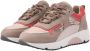 Vingino Audrey leren sneakers beige multi - Thumbnail 3