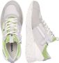 Vingino Celso leren sneakers off white geel - Thumbnail 2