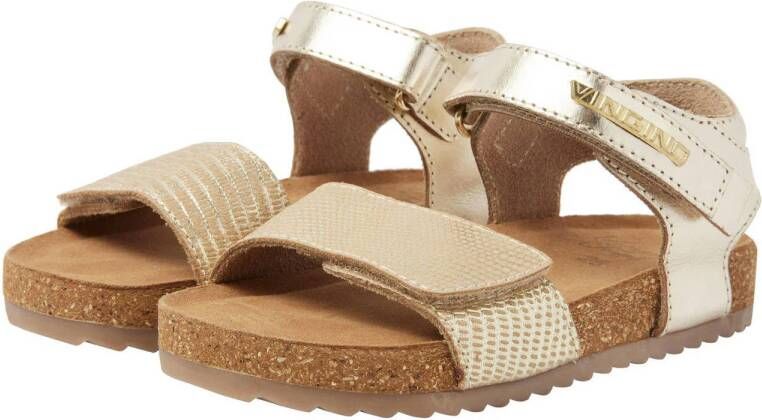 Vingino Demi ll leren sandalen goud beige