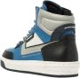 Vingino Duncan Mid leren sneakers blauw - Thumbnail 3