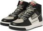 Vingino Duncan Mid leren sneakers zwart - Thumbnail 2