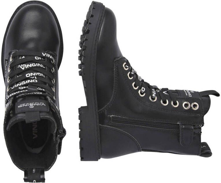 Vingino Eva High veterboots zwart