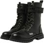 Vingino Evi XHI leren veterboots zwart - Thumbnail 4