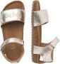 VINGINO Floor Premium leren sandalen goud metallic Leer Effen 25 - Thumbnail 5