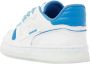 VINGINO Joshua Low leren sneakers wit blauw Jongens Leer Meerkleurig 28 - Thumbnail 3