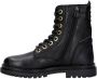 Vingino Shirley Veterboots zwart Leer Dames - Thumbnail 12