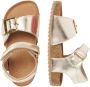 VINGINO Lucy leren sandalen goud metallic Meisjes Leer Effen 33 - Thumbnail 3