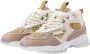 VINGINO dy 2 leren sneakers beige Leer Meerkleurig 32 - Thumbnail 3