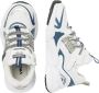 VINGINO Stef chunky leren sneakers wit blauw Jongens Leer Meerkleurig 36 - Thumbnail 5