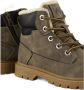 Vty gevoerde veterboots bruin - Thumbnail 3