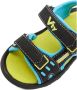 Vty sandalen zwart blauw - Thumbnail 4