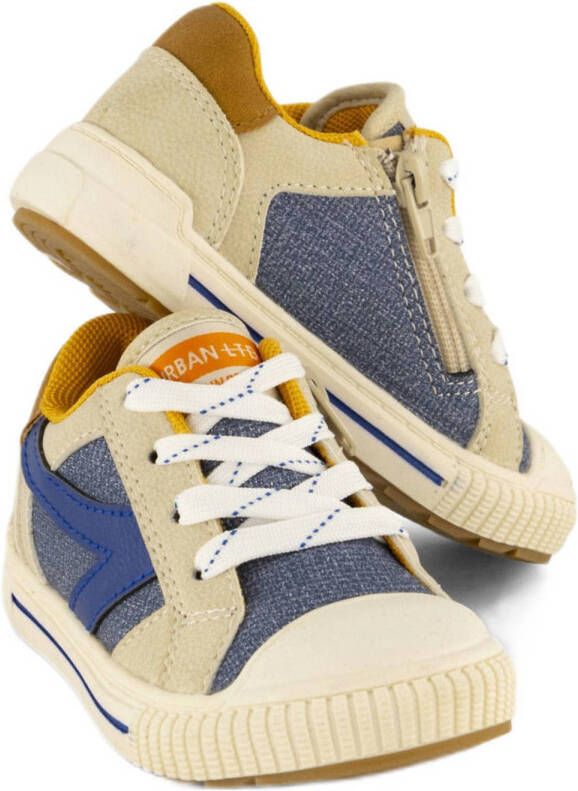 Vty sneakers beige blauw