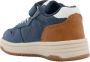 Vty sneakers denimblauw rood - Thumbnail 2